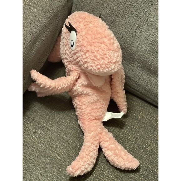 Rare Stuffed Pink Fish Authentic Cat In The Hat Plush Dr. Seuss Kohl’s Cares - Picture 3 of 5